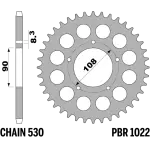 Corona Dentata Z33 per Moto Varie Marche e Modelli  XAA041-1
